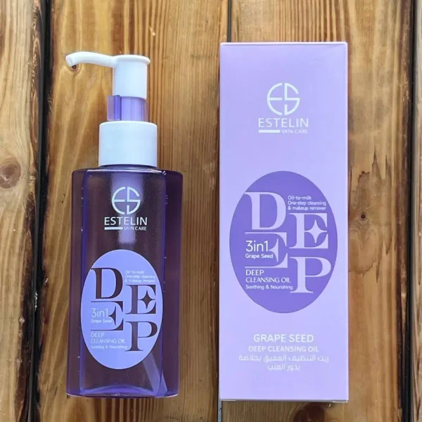 روغن پاک کننده صورت هسته انگور استلین