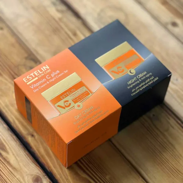 ست کرم شب و روز ویتامین سی استلین
