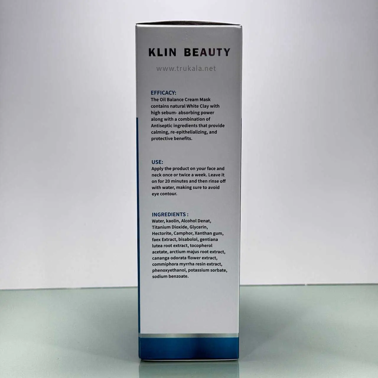 کرم ماسک گیاهی کنترل چربی کلین بیوتی