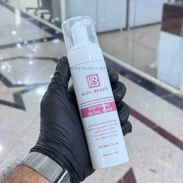 فوم شستشو ضد لک وایت پلاس کلین بیوتی