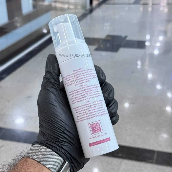 فوم شستشو ضد لک وایت پلاس کلین بیوتی