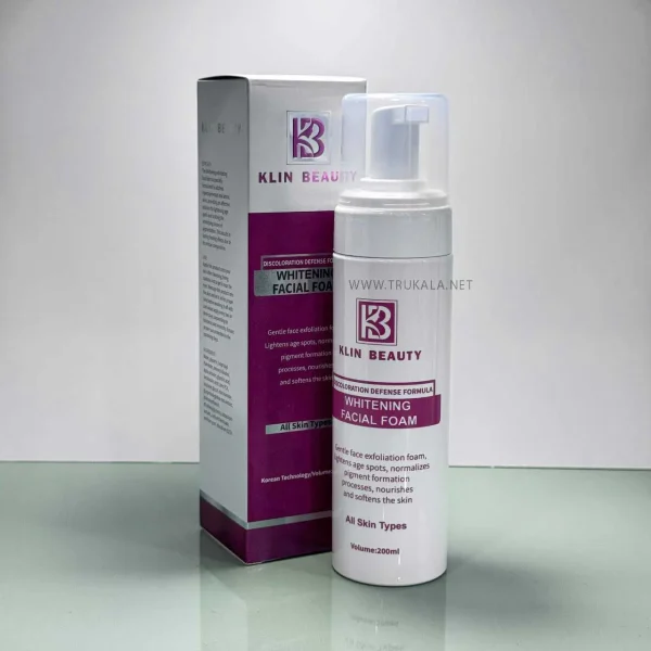 فوم شستشو ضد لک وایت پلاس کلین بیوتی