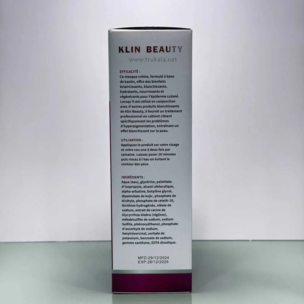 ماسک سفید کننده پپتید آربوتین کلین بیوتی