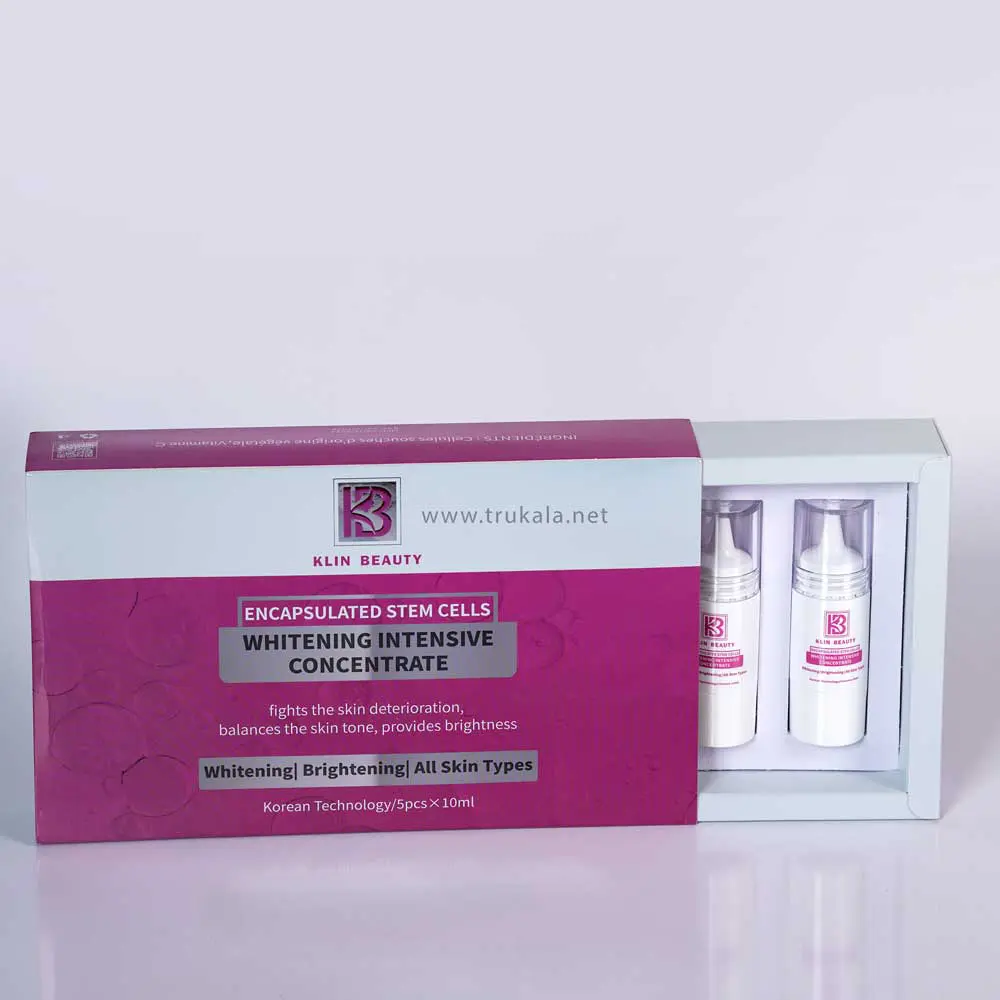 پک ویال سفید کننده سلول های بنیادی کلین بیوتی