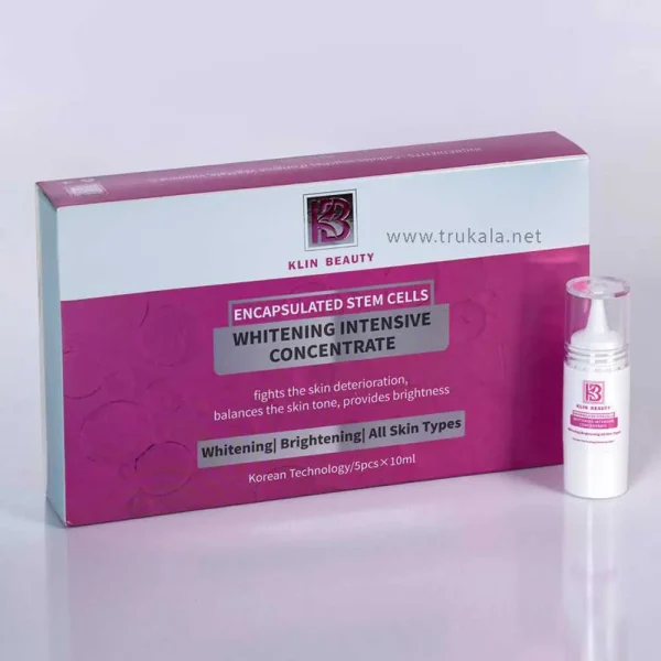 ویال سفید کننده سلول‌ های بنیادی کلین بیوتی