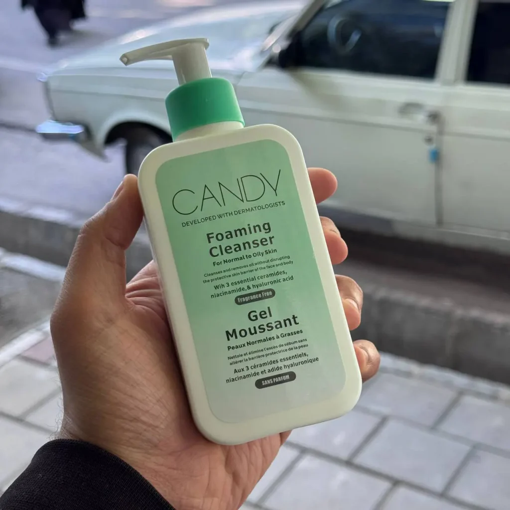 ژل شستشو صورت پوست نرمال و چرب کندی