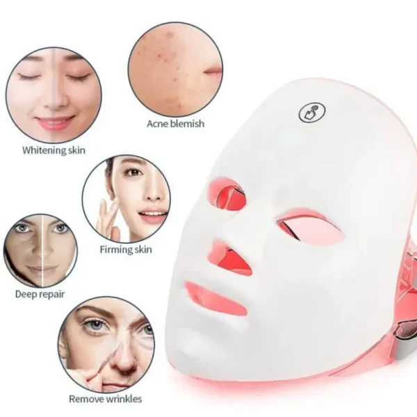 ماسک نقابی نوردرمانی شارژی لمسی