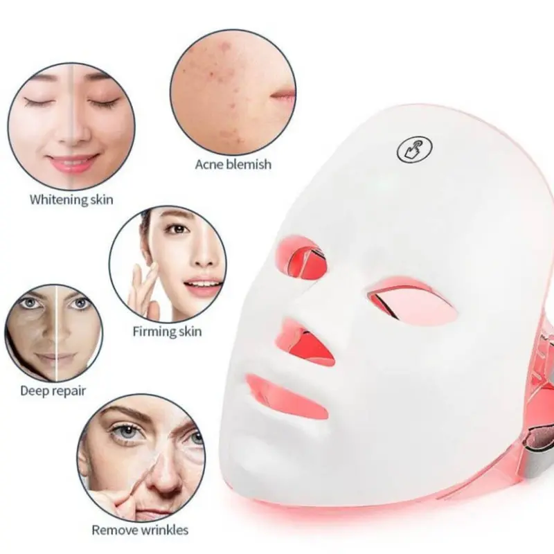 ماسک نقابی نوردرمانی شارژی لمسی