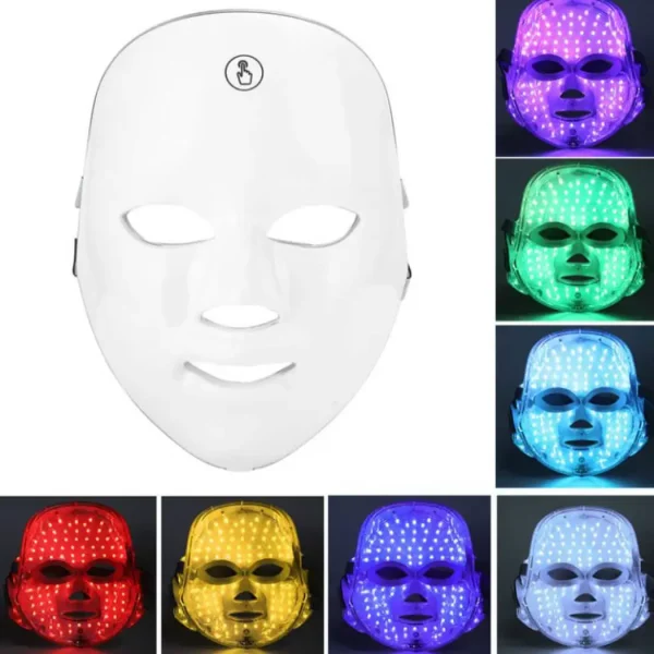 ماسک نقابی نوردرمانی شارژی لمسی