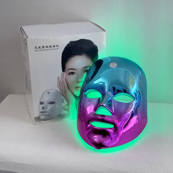 ماسک نقابی نوردرمانی شارژی لمسی