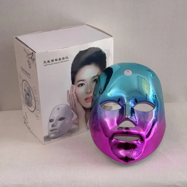 ماسک نقابی نوردرمانی شارژی لمسی