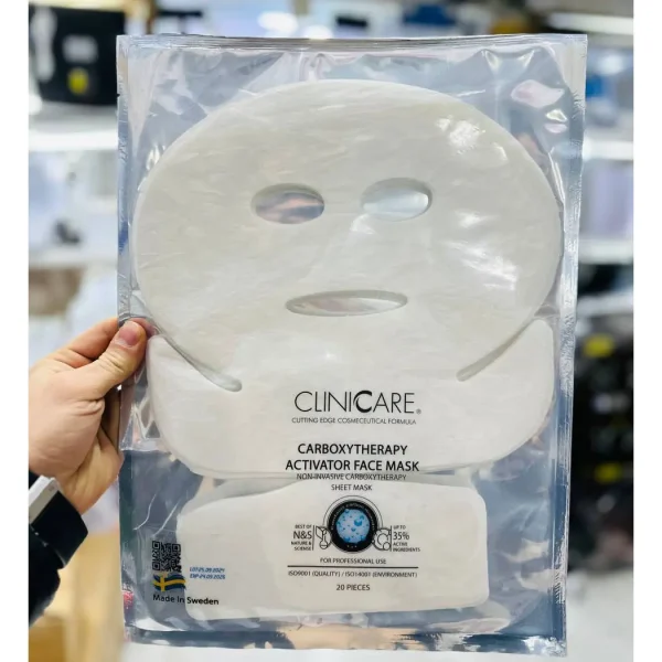 شیت ماسک ورقه ای کربوکسی کلینیکر