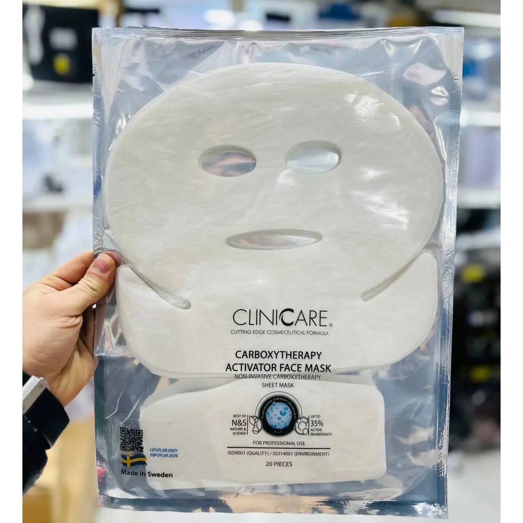 شیت ماسک ورقه ای کربوکسی کلینیکر