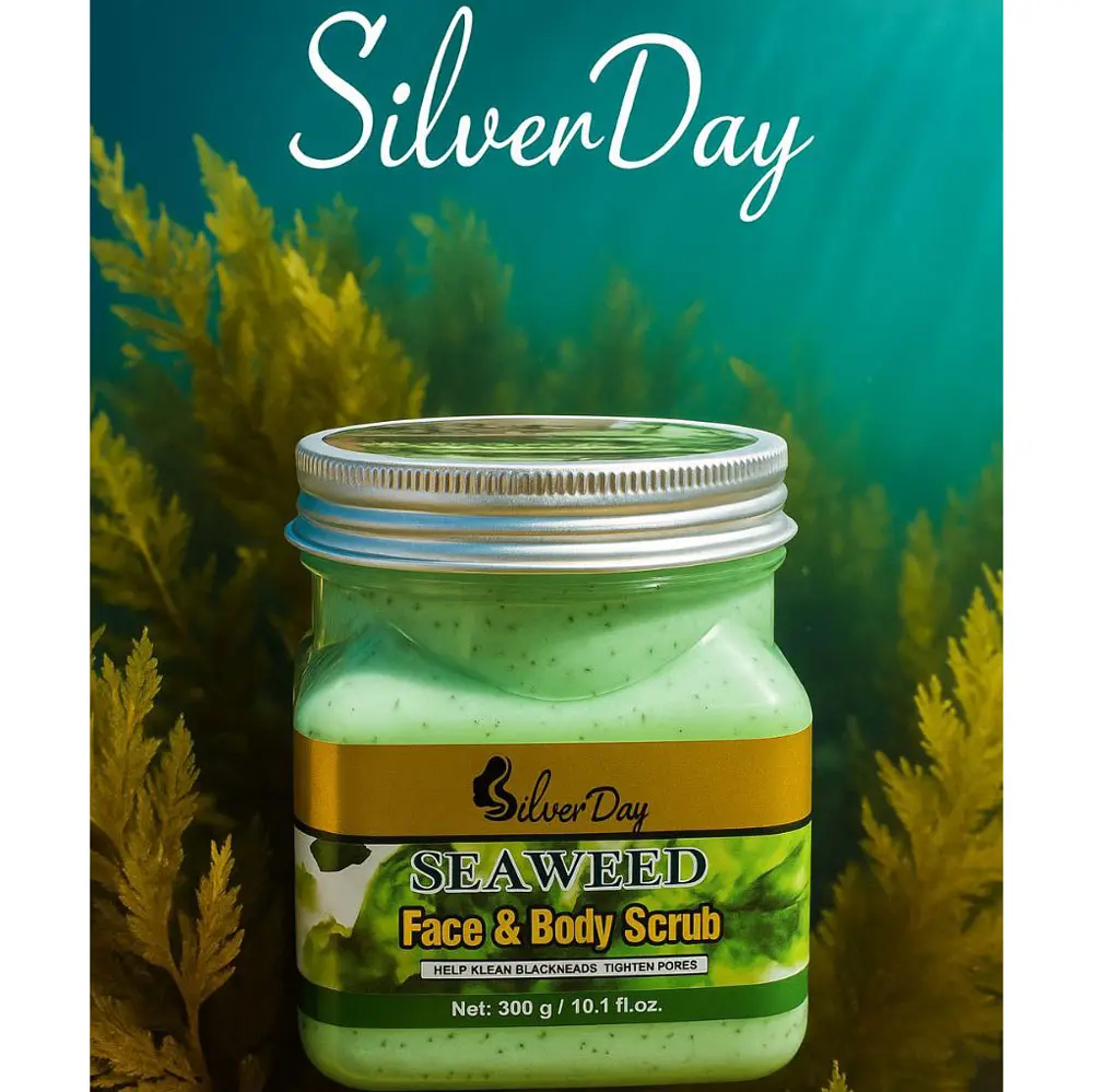 اسکراب شنی صورت و بدن جلبک سیلور دی