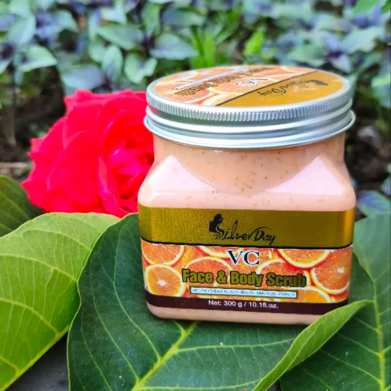 اسکراب شنی صورت و بدن ویتامین سی سیلور دی