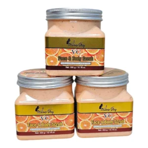 اسکراب شنی صورت و بدن ویتامین سی سیلور دی