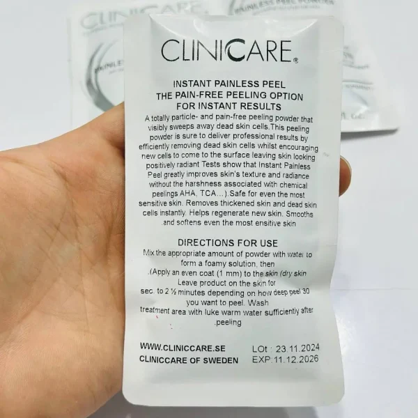 سمپل پیلینگ آنزیمی 6 نفره کلینیکر