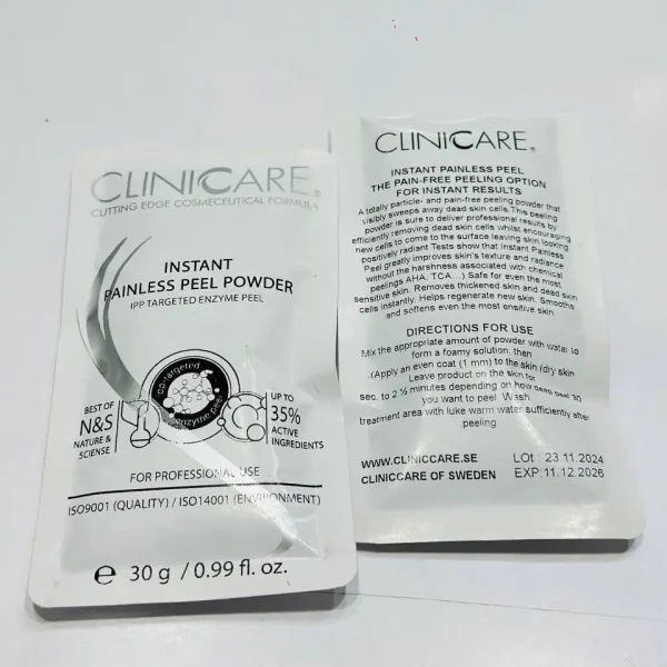 سمپل پیلینگ آنزیمی 6 نفره کلینیکر