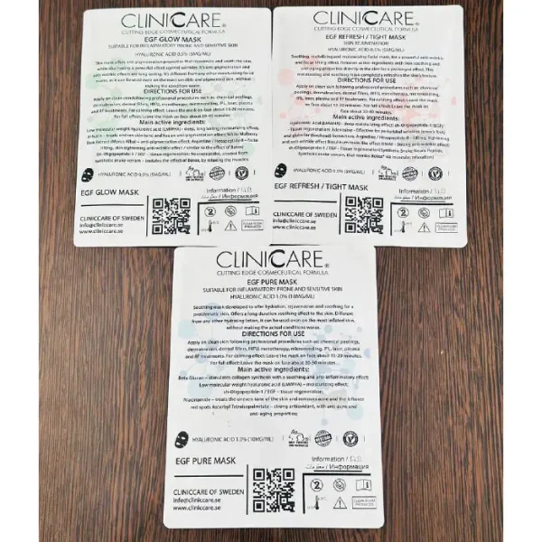 ماسک ورقه ای کلینیکر