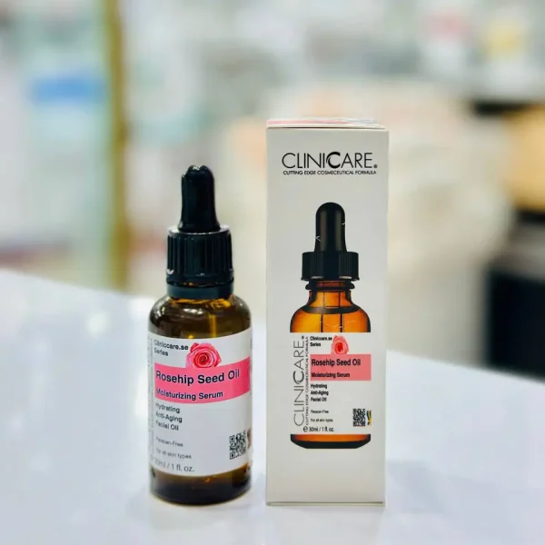 سرم روغن دانه گل رز کلینیکر