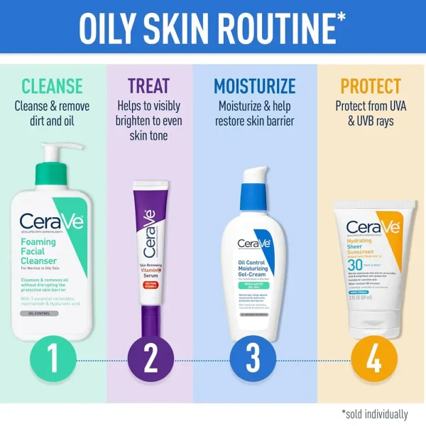 فوم شستشو پوست نرمال تا چرب سراوی