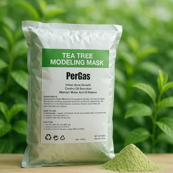 ماسک مدلینگ لاتکسی درخت چای پرگاس