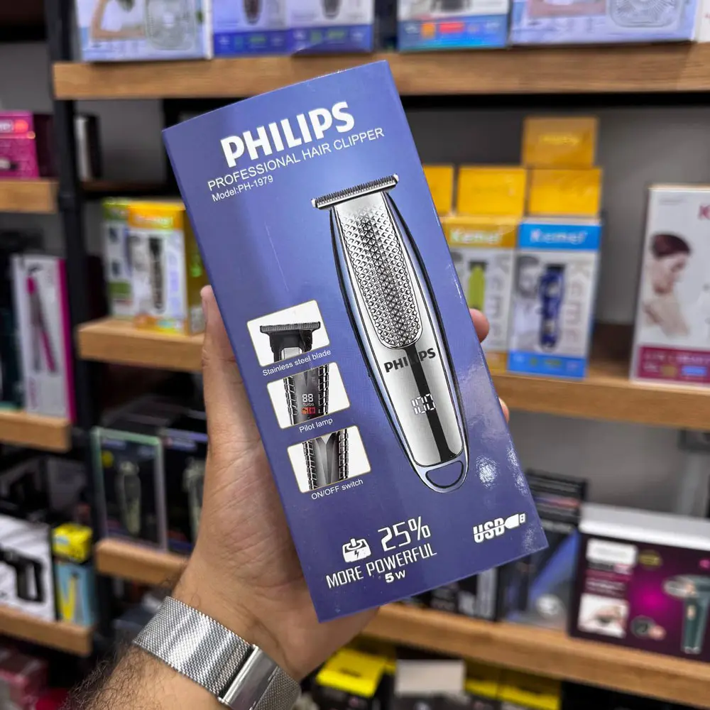 Philips-Professional-Hair-Clipper-PH-1979 ماشین خط زن فیلیپس مدل PH-1979