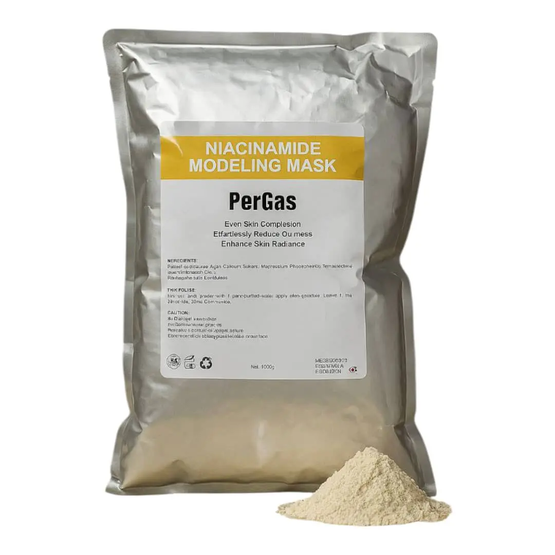 Pregas-Niacinamide-Latex-Modeling-Mask-000 ماسک مدلینگ لاتکسی نیاسینامید پرگاس