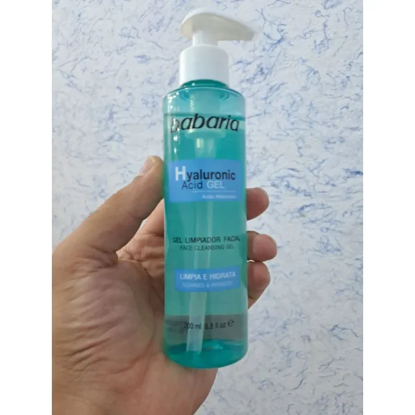 ژل شستشو صورت هیالورونیک اسید باباریا