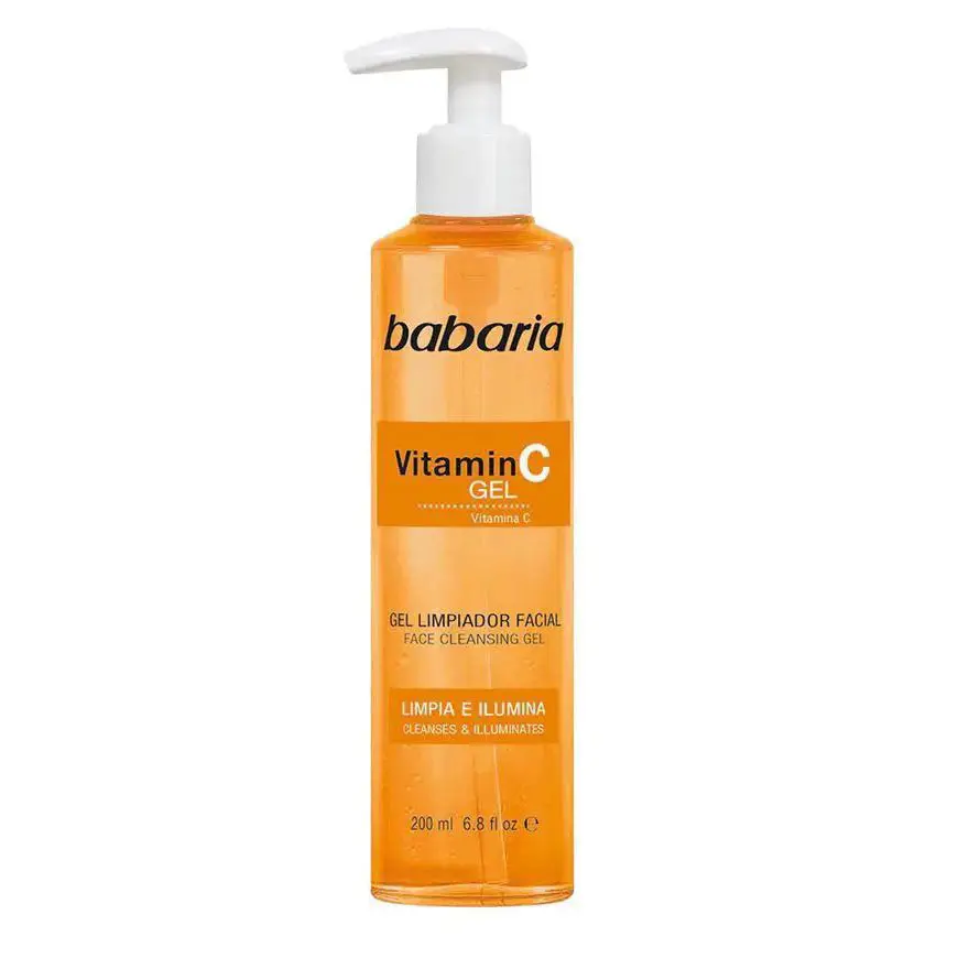 Babaria-Vitamin-C-Facial-Cleansing-Gel-200ml00 ژل شستشو صورت ویتامین سی باباریا