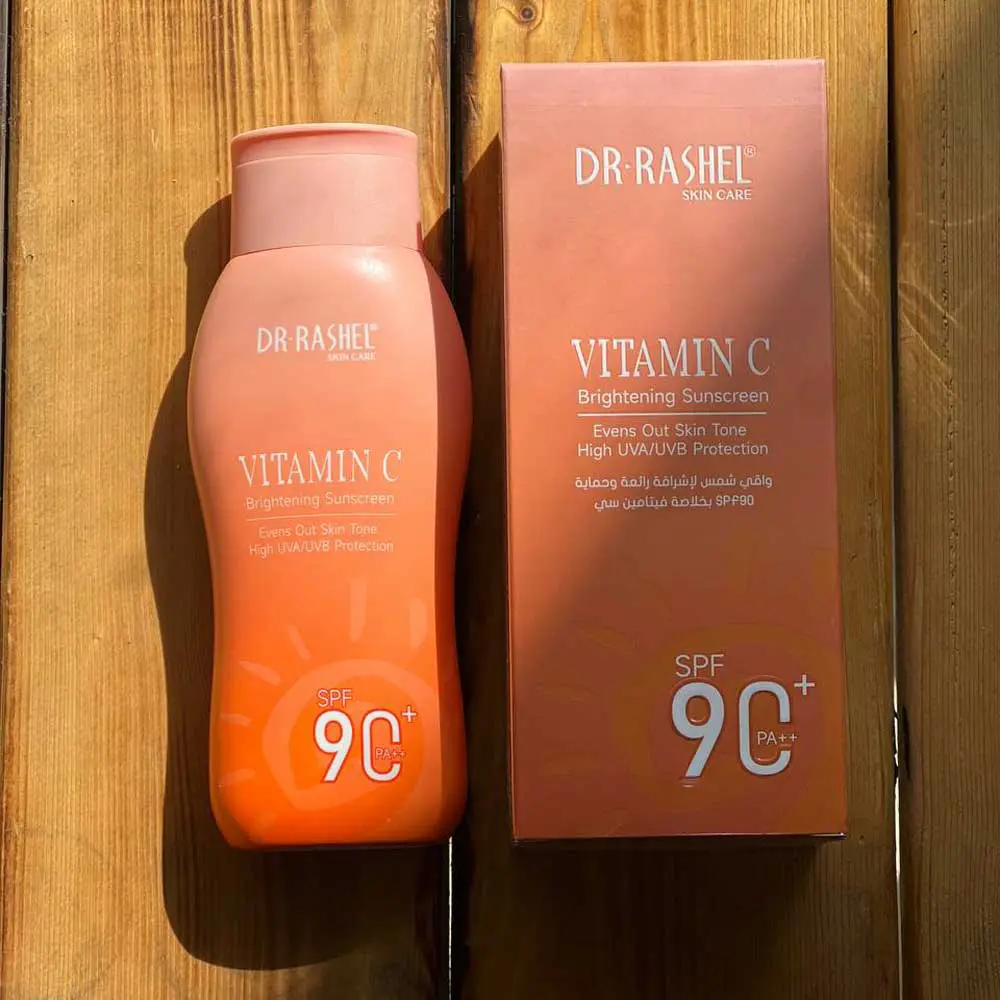 Dr-Rachel-Brightening-Vitamin-C-Sunscreen-SPF90 کرم ضد آفتاب ویتامین سی SPF90 دکتر راشل