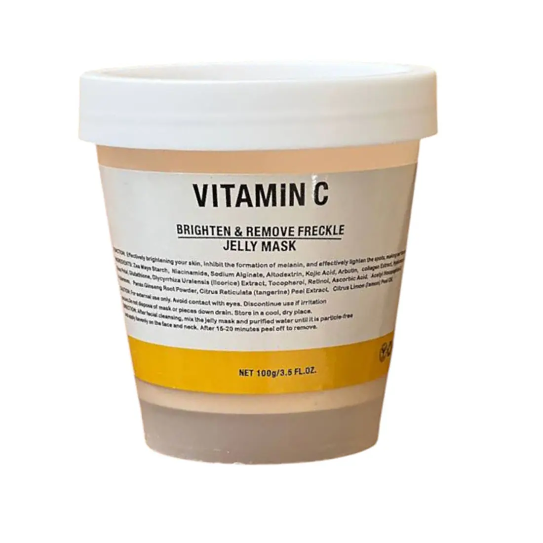 DrMinaier Vitamin C Hydrojelly Mask 100 gr 032 ماسک هیدروژلی ویتامین سی دکتر مینایر