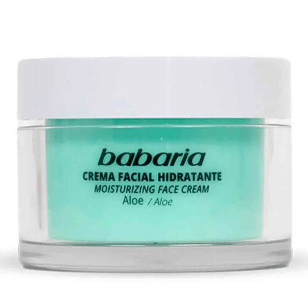 کرم مرطوب کننده و آبرسان 24 ساعت صورت باباریا
