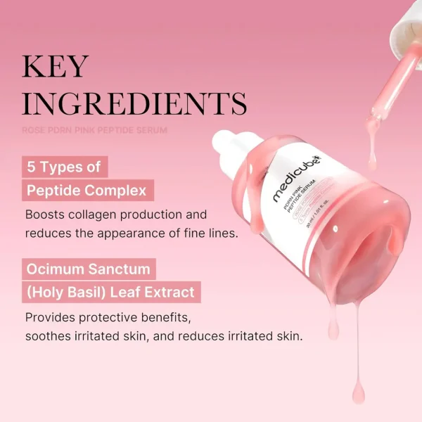 سرم جوانساز پپتاید و PDRN مدی کیوب