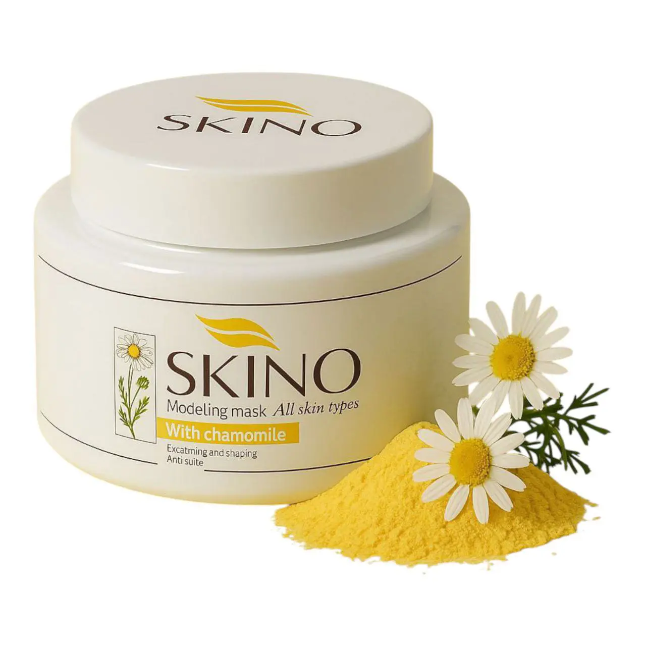 Skino-Chamomile-Plaster-Mask-2 ماسک گچی بابونه اسکینو