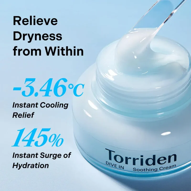 ژل کرم آبرسان و تسکین دهنده هیالورونیک اسید توریدن