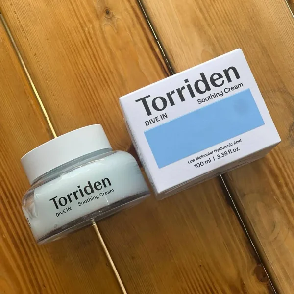 ژل کرم آبرسان و تسکین دهنده هیالورونیک اسید توریدن