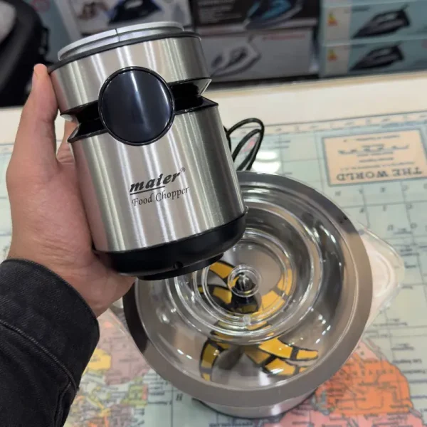 خردکن کاسه استیل دیجیتالی مایر مدل MR-593