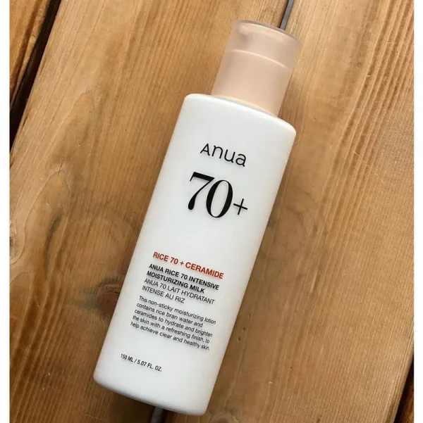 شیر مرطوب‌ کننده و روشن‌ کننده برنج و سراماید آنوا