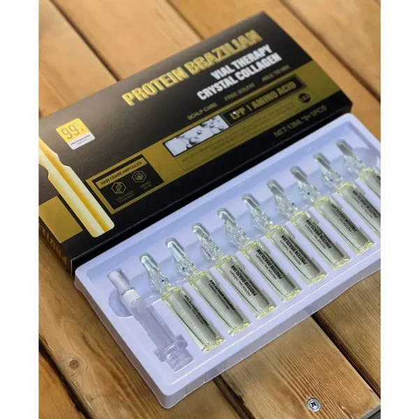 پک ویال ضد ریزش مو پروتئین برزیلین