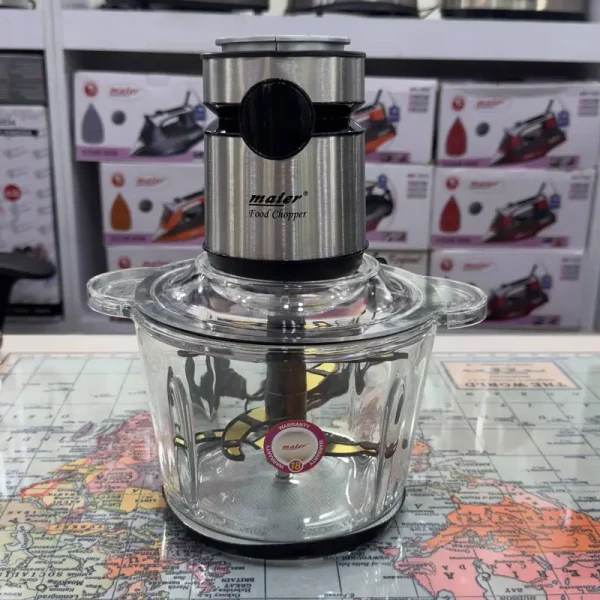 خردکن کاسه شیشه ای دیجیتالی مایر مدل MR-493