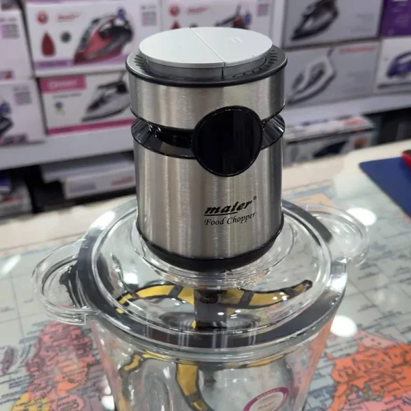 خردکن کاسه شیشه ای دیجیتالی مایر مدل MR-493