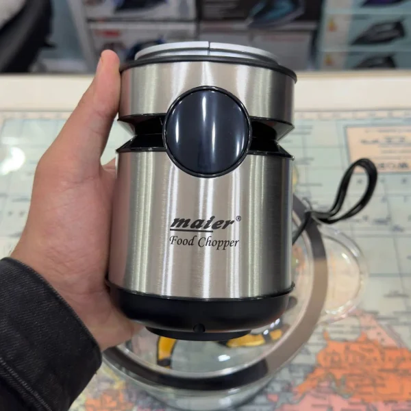 خردکن کاسه شیشه ای دیجیتالی مایر مدل MR-493