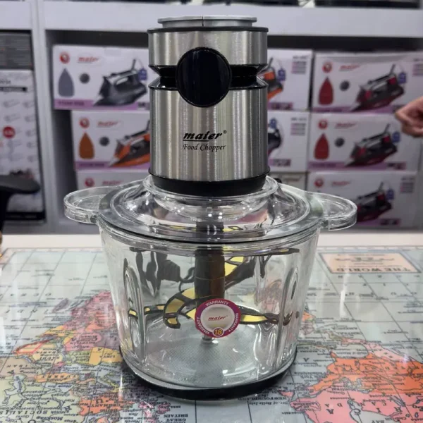 خردکن کاسه شیشه ای دیجیتالی مایر مدل MR-493