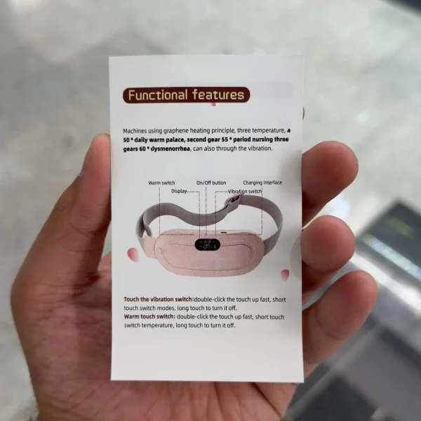 کمربند ماساژور قاعدگی