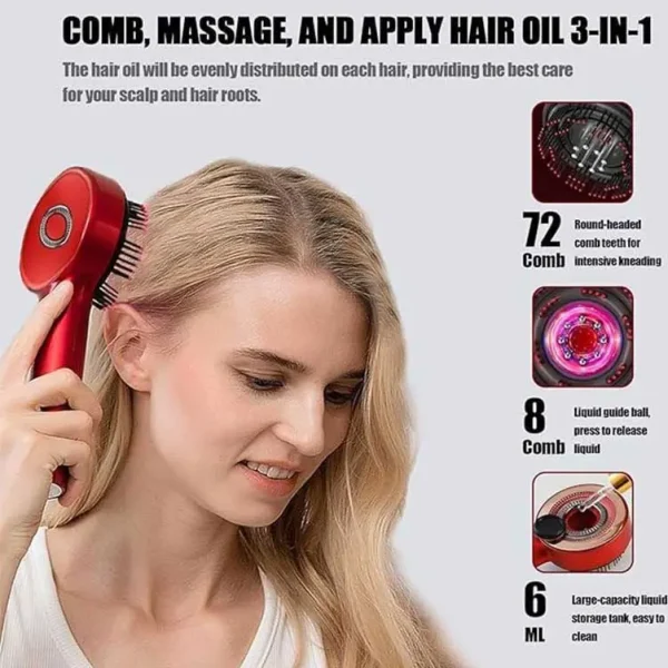 شانه ماساژور اسکالپ سر