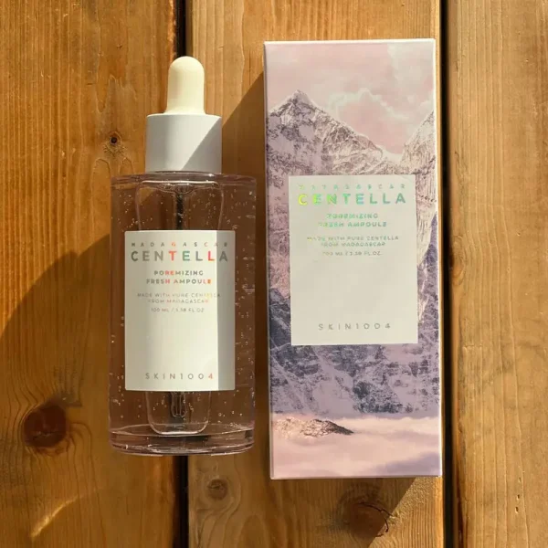 آمپول کنترل و کوچک کننده منافذ سنتلا ماداگاسکار اسکین 1004