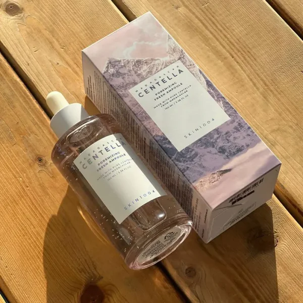 آمپول کنترل و کوچک کننده منافذ سنتلا ماداگاسکار اسکین 1004