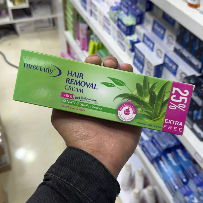 Aloe-Vera-Max-Lady-Hair-Removal-Cream-for-Sensitive-Skin کرم موبر آلوئه ورا مکس لیدی