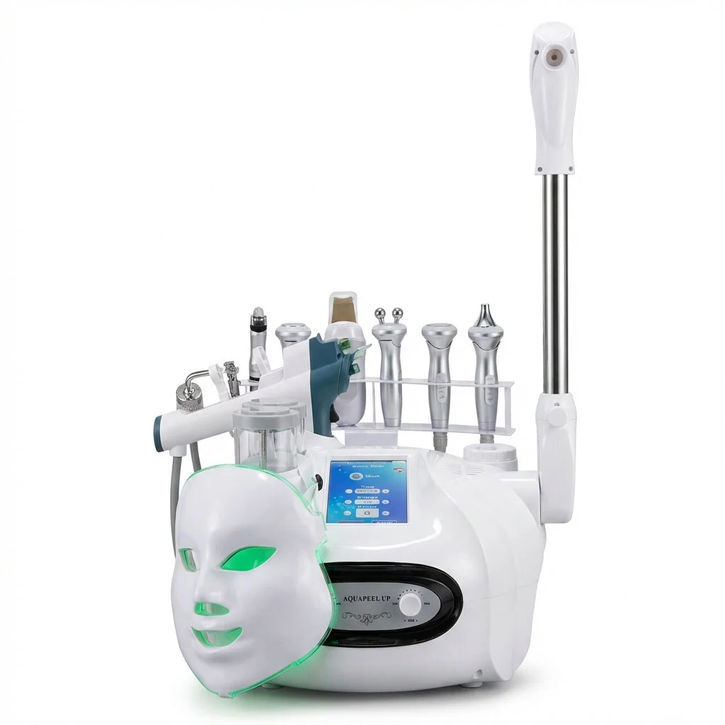 11-function-steam-hydrafacial دستگاه هیدروفشیال ۱۱ کاره بخاردار